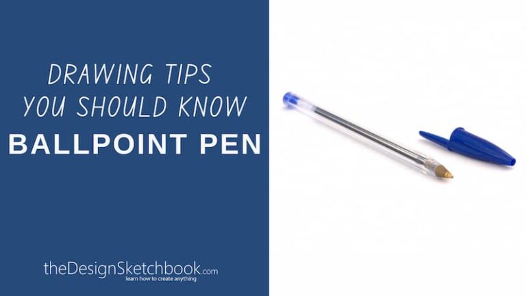 Tips You Should Know about the Ballpoint Pen ️DESIGN SKETCHBOOK