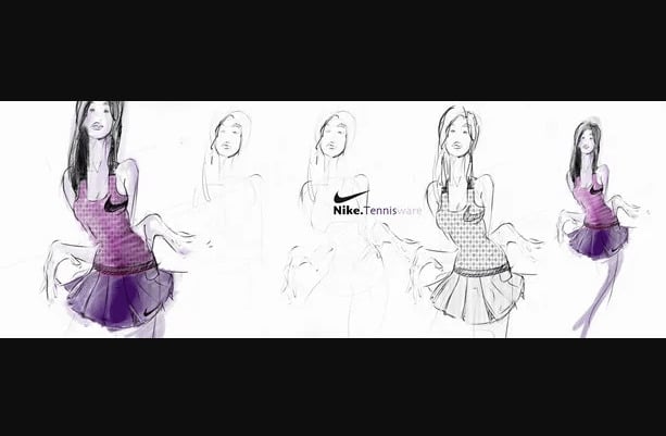 Nike Tennis Fashion Design