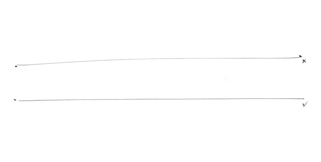 How to Draw Perfect 25cm Straight Lines Without a Ruler