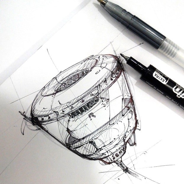 How to Draw Light Reflection in 4 Steps – ✏️DESIGN SKETCHBOOK