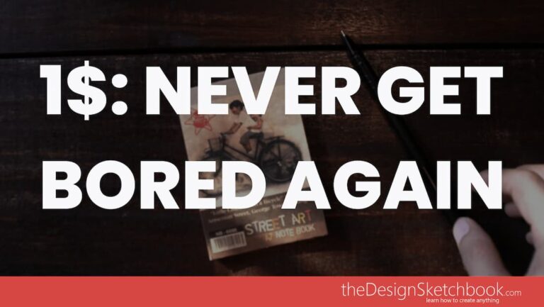 TIP 51 How to Never Get Bored Again: Sketch Anything for Just $1!