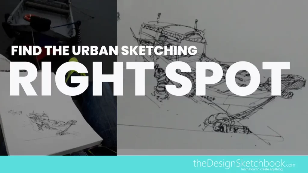 TIP 55 | How to Choose the Best Spot and Time for Urban Sketching Success