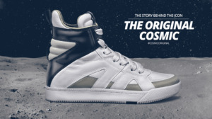 Arsen Rock sneaker design the original cosmic design