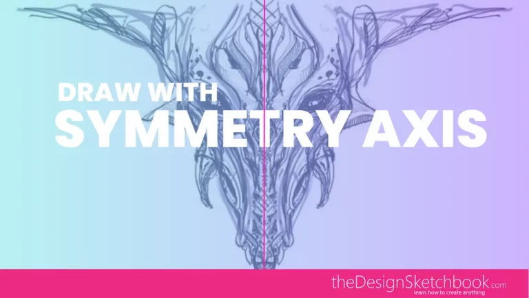 TIP 62 | How to Create an Organic Dragon Sketch Using Sketchbook Pro’s Symmetry Tool