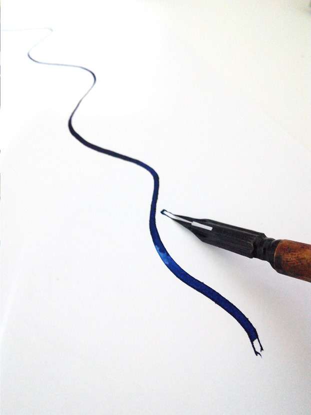 Nib + Ink: A Modern Calligraphy Sketchbook (Paperback)