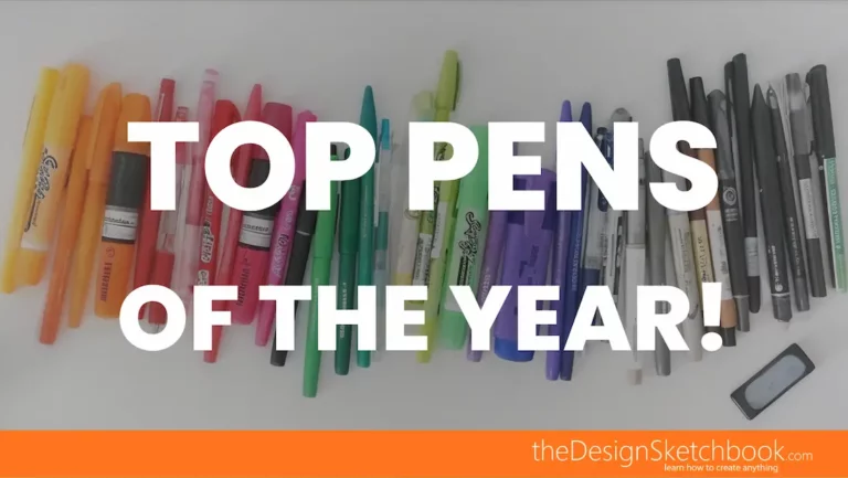 Top 7 Sketching Pens of the Year: Best Tools for Product Designers