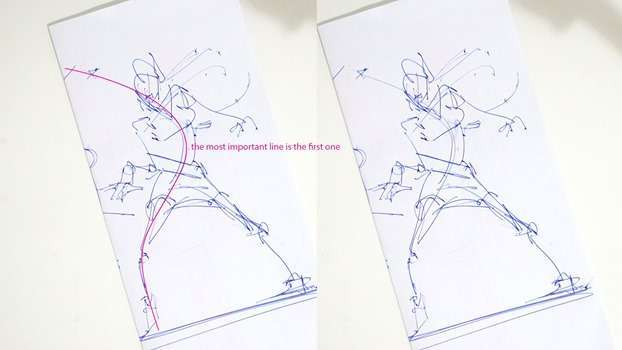 How I draw better Product design - sketching dancers on Youtube