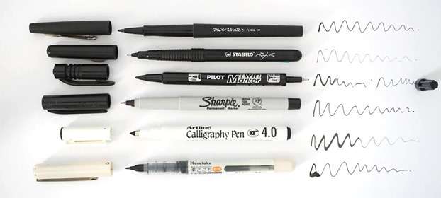 Best Pens for Drawing ?😍 -   Best drawing pens, Best pens, Cool  drawings