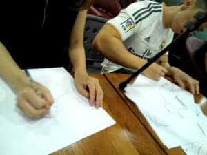 Shoe Design Starbucks Workshop with my Friends - When Perseverance Pays Off!