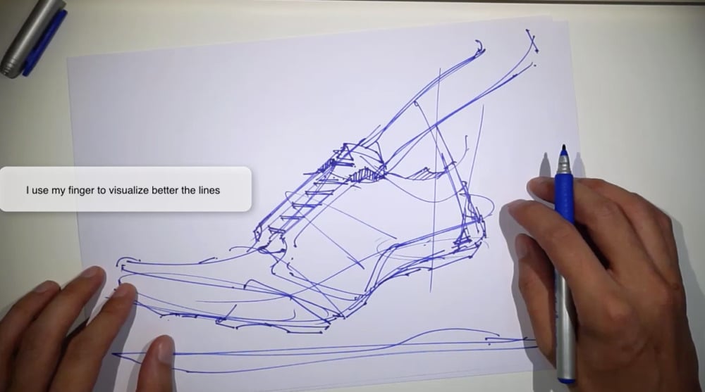 16 TIPS – How to Draw a Shoe | ADIDAS Sneaker Design – ✏️DESIGN SKETCHBOOK