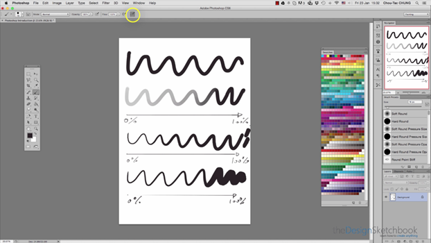 Introduction to Photoshop Interface-for-beginner-The DesignSketchbook-feature