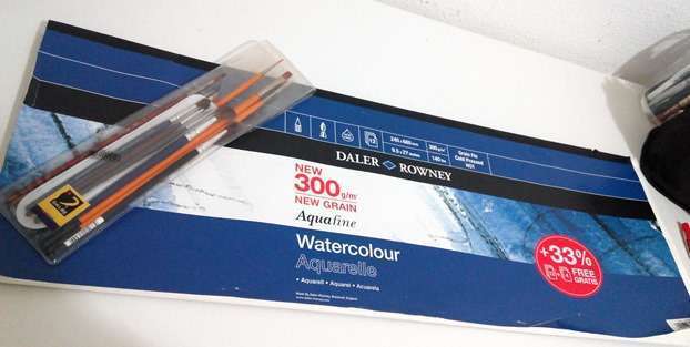 daler rowney watercolour paper