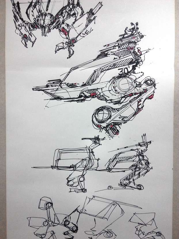 sketching challenge concept art the design sketchbook b