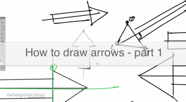 TIP 105 How to Draw Arrows with Perfect Proportion and Symmetry: Part 1