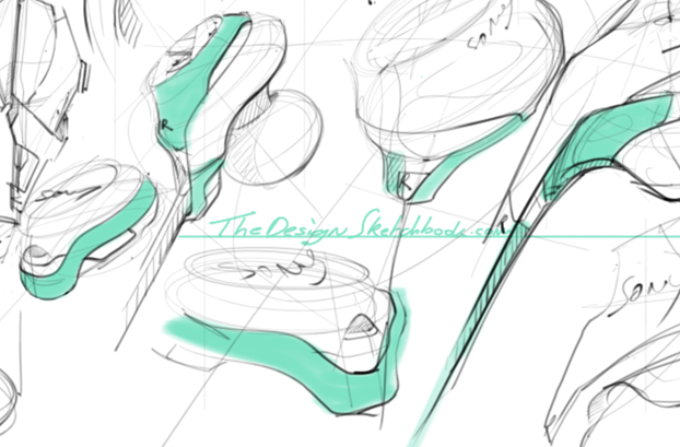 Doodle-storm-earphone-design-sketching