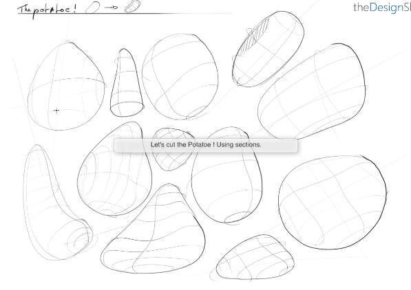 Sketch faster and better with he Contour lines |TIP 103