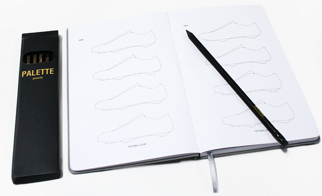 Sneaker palette shoe design sketch for sneakers