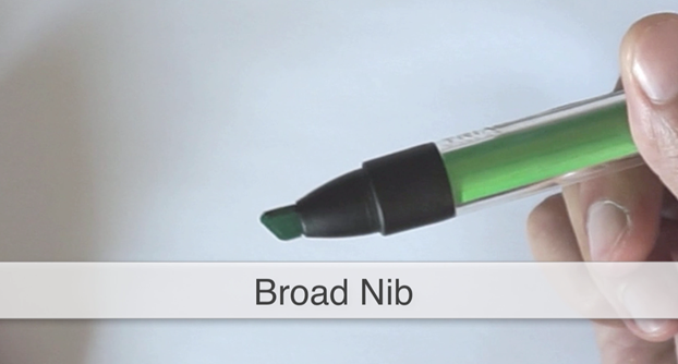 Broad nib ID Sketching with Pantone Tria 