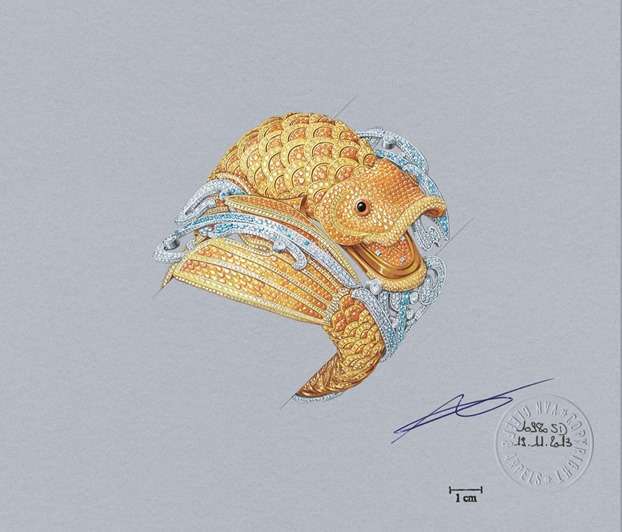 Van Cleef and Arpels - Koi Jewellery Design