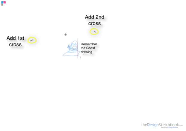 3 How to draw straight lines - Industrial design sketching - Use the ghost drawing