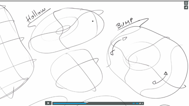 Draw 3d volumes with contour lines - the design sketchbook online class