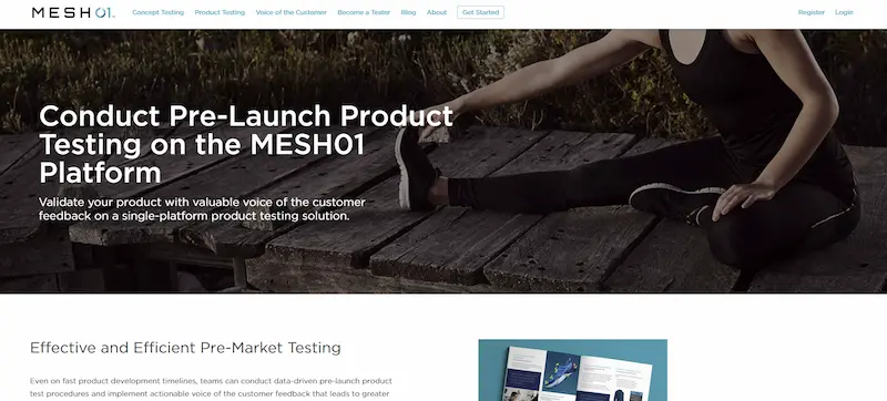 MESH01 Product Design Testing
