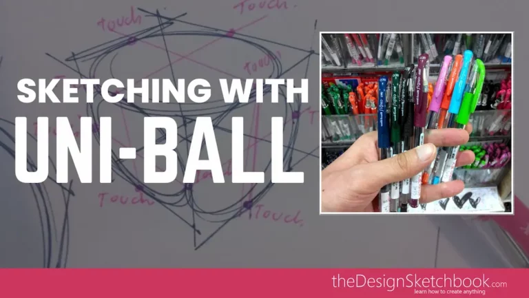 TIP 164 New sketching pens! Testing the Signo Uni-Ball colours from Mitsubishi.