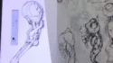 Robot arm sketch by Chou-Tac Chung