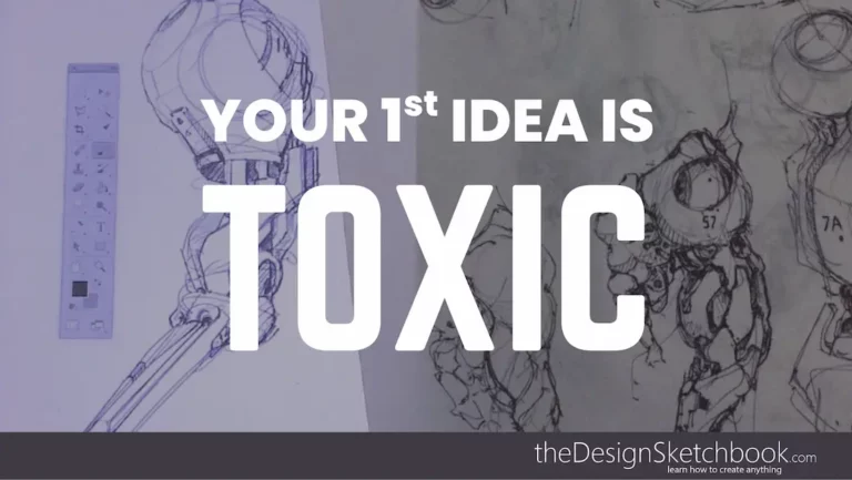 TIP 171 Why Your First Idea in Design Sketching Can Be Toxic and How to Overcome It