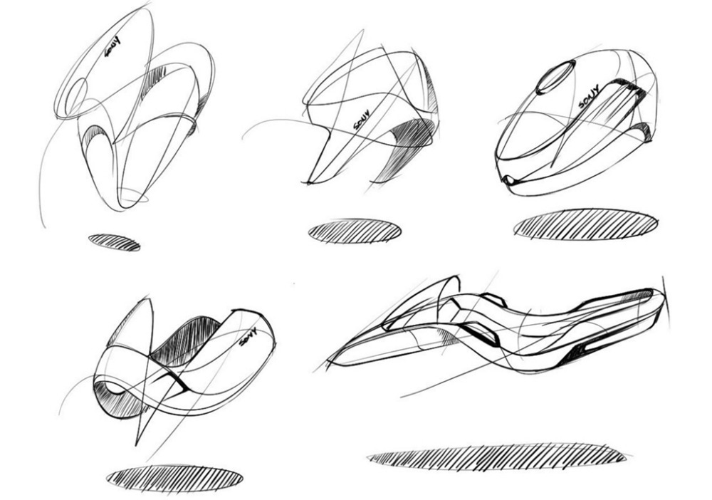 Hunag Li Chung - Sketch like the Pros - The Design Sketchbook - Training a