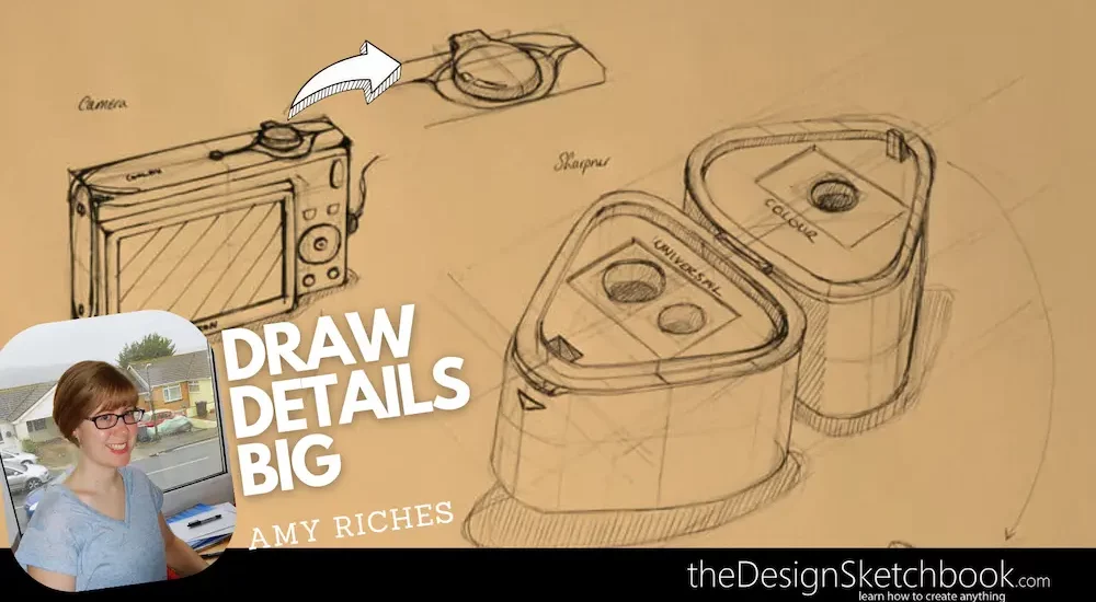 AMY RICHES STRUGGLE DRAWING DETAILS - DRAW THEM BIG