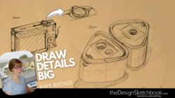 AMY RICHES STRUGGLE DRAWING DETAILS - DRAW THEM BIG