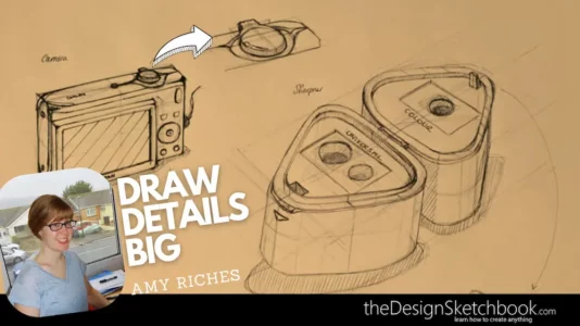 AMY RICHES STRUGGLE DRAWING DETAILS - DRAW THEM BIG
