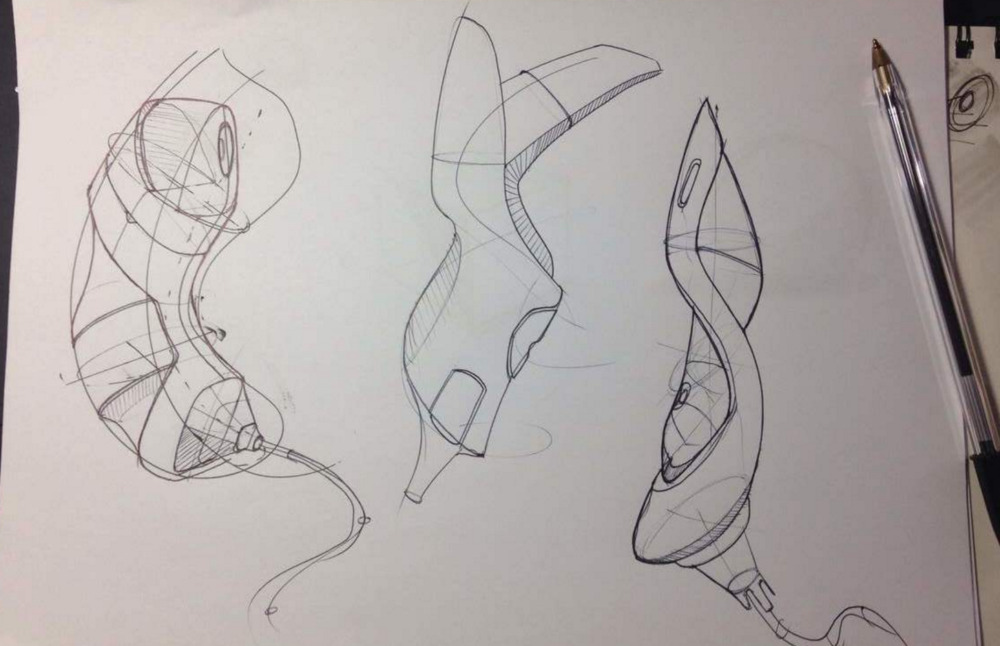 Leonardo Penaranda - Sketch Random design sketching - student sketch like the pros