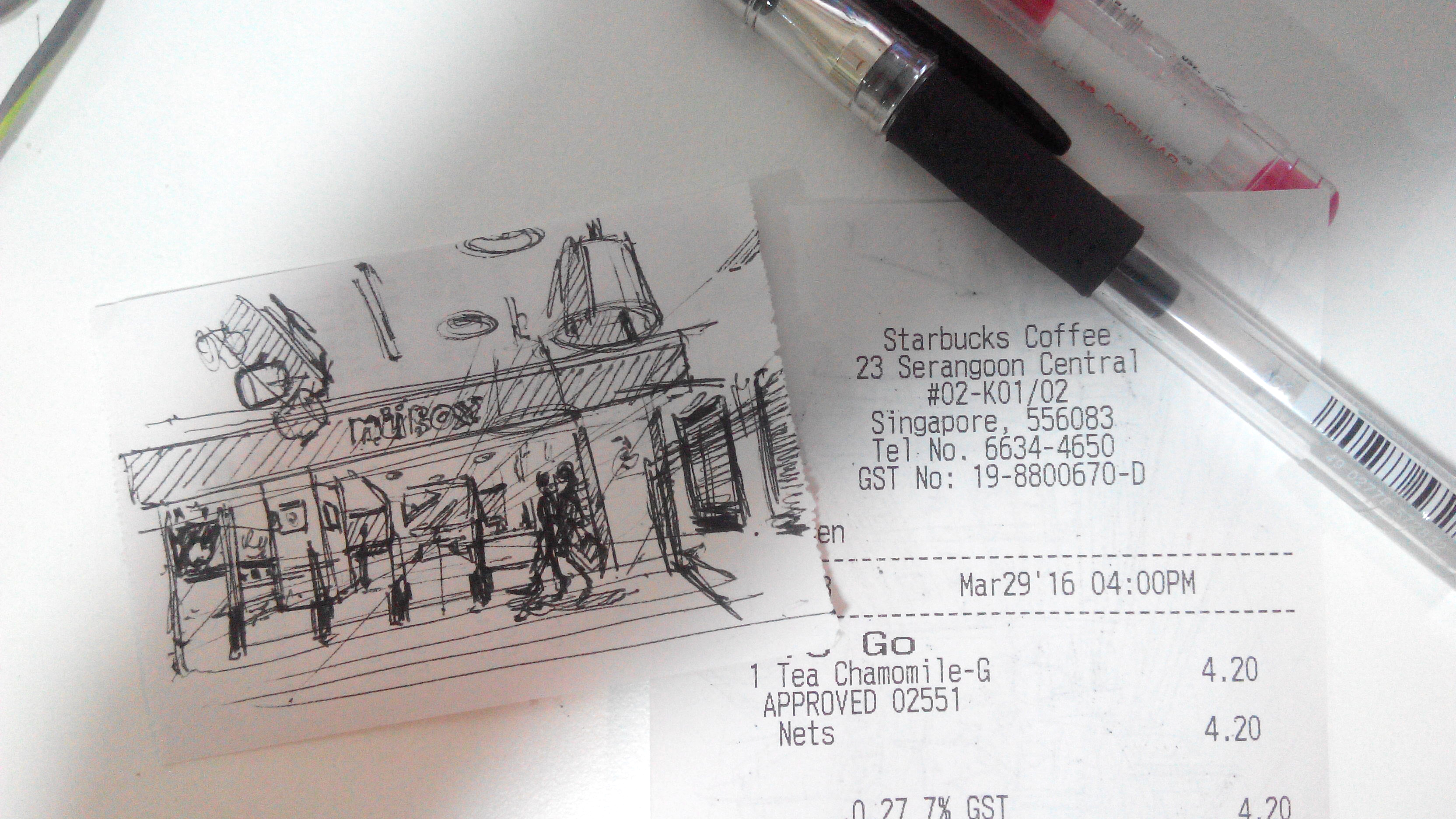 Receipt sketch in a cafe at starbuck - the design sketchbook c.jpg