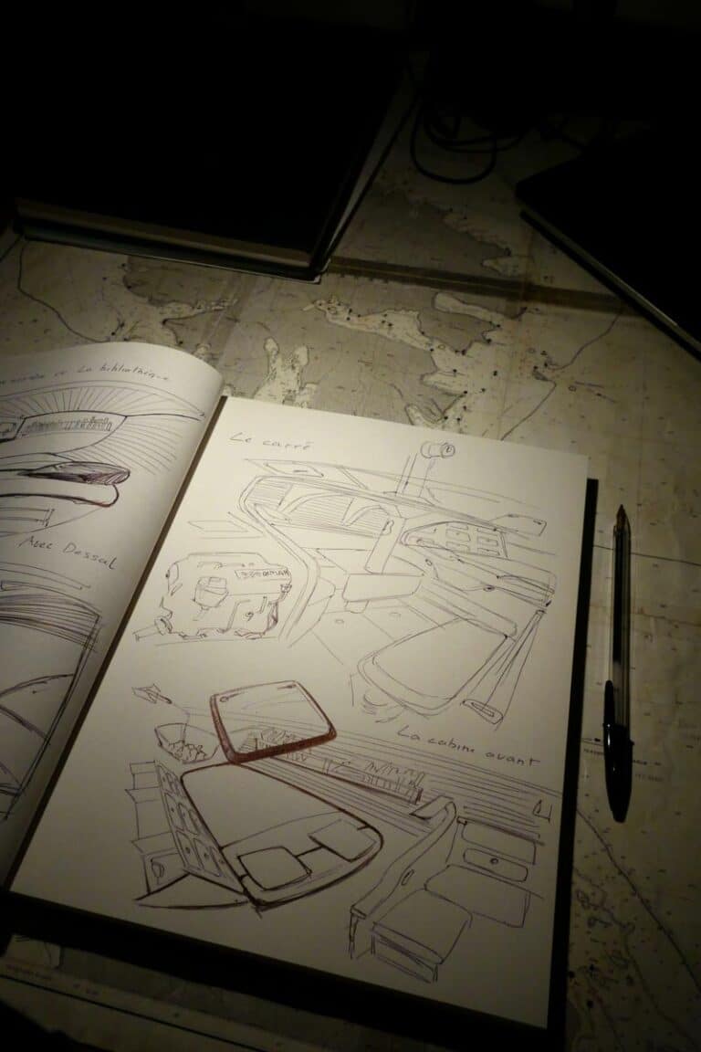 How drawing helped Ben Go to a Yacht designer ️DESIGN SKETCHBOOK