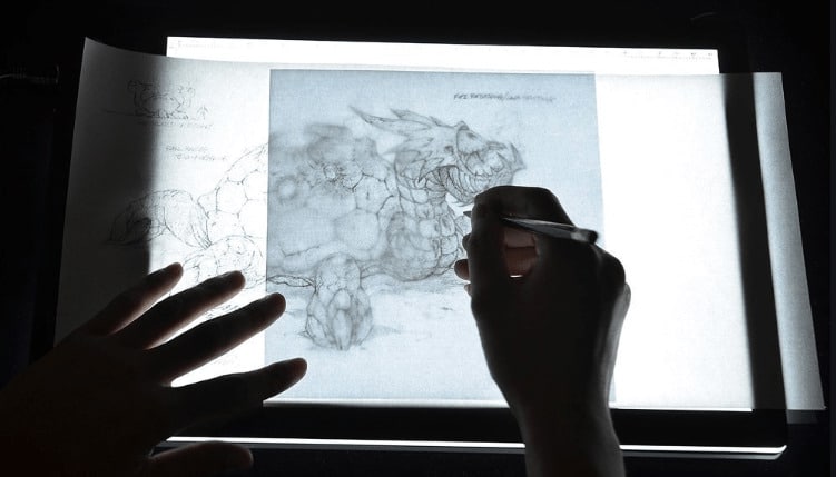 Huion A4 LED Light Pad Tracing Light Box