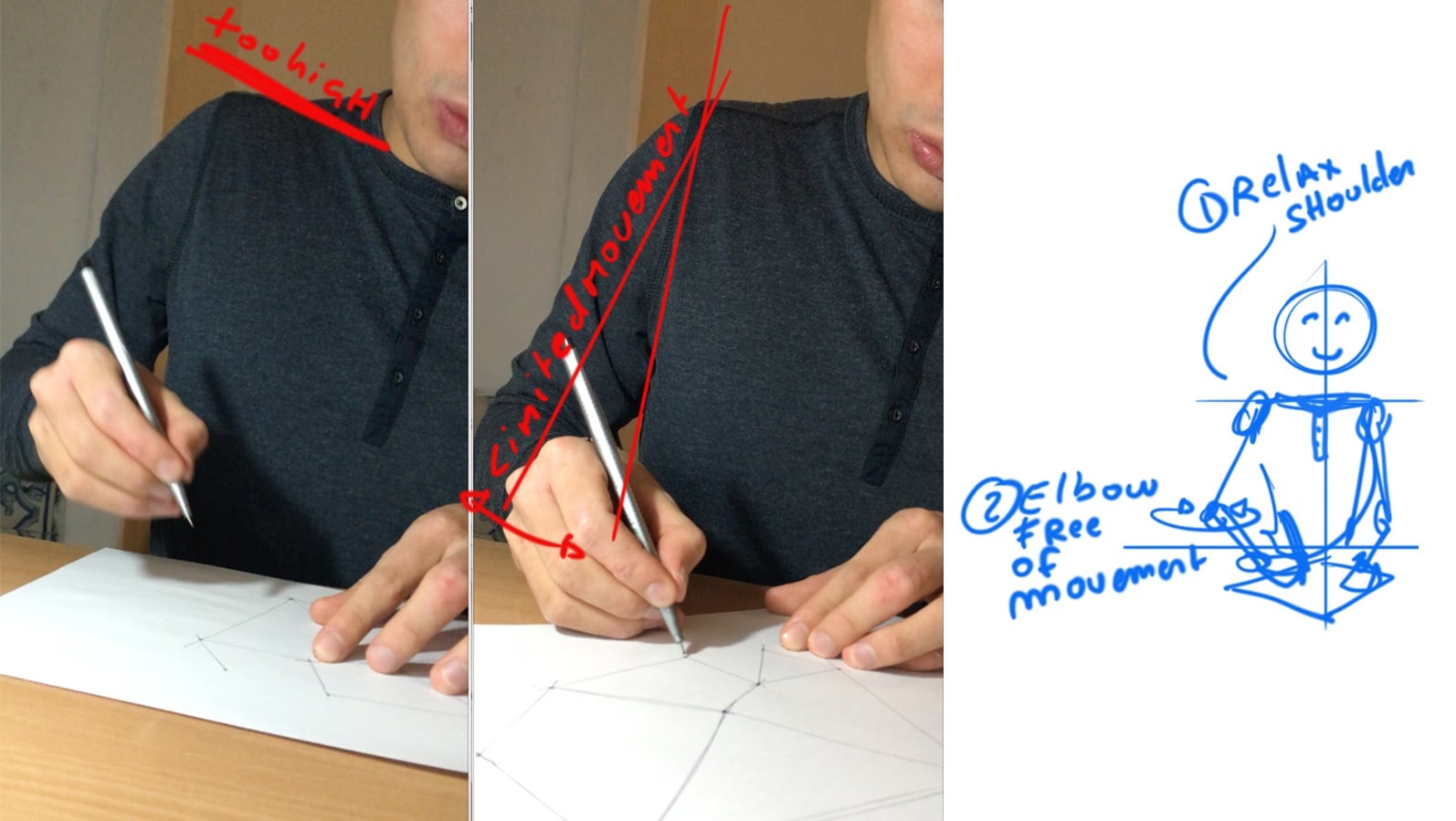 Jasper body posture position How to fix your curved lines.