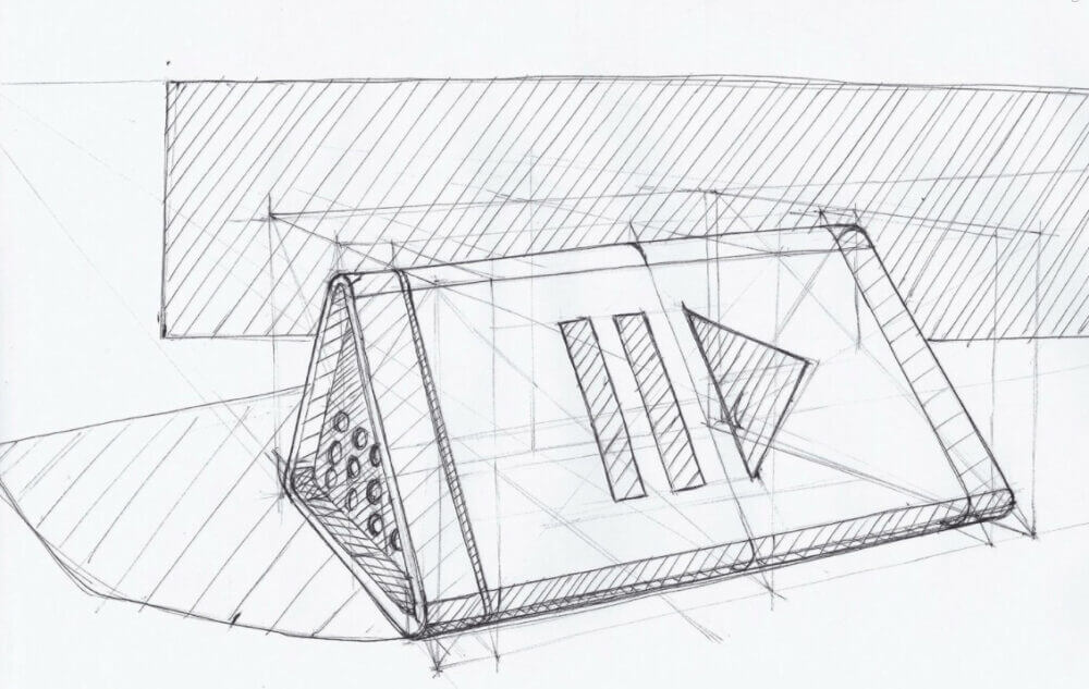 Sandi Premri sketch sound speaker bang and olufsen the design sketchbook product industrial design.png