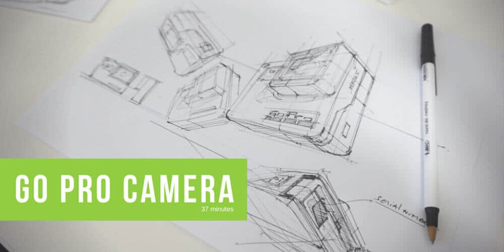 How to draw a Camera | Go Pro