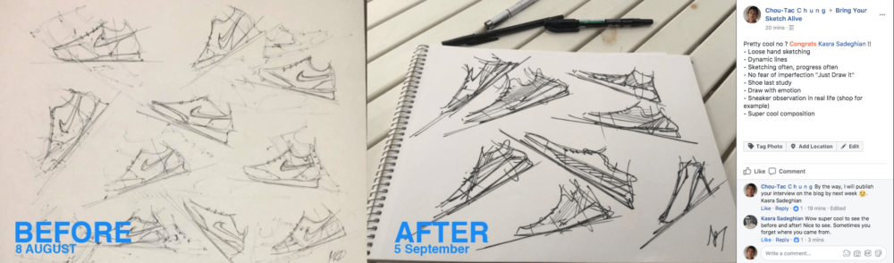 How Kasra did a big jump in his sketching skills in less 1 month How Kasra did a big jump in his sketching skills in less 1 month