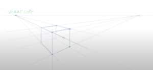 How to draw 3d cube mania challenge in perspective