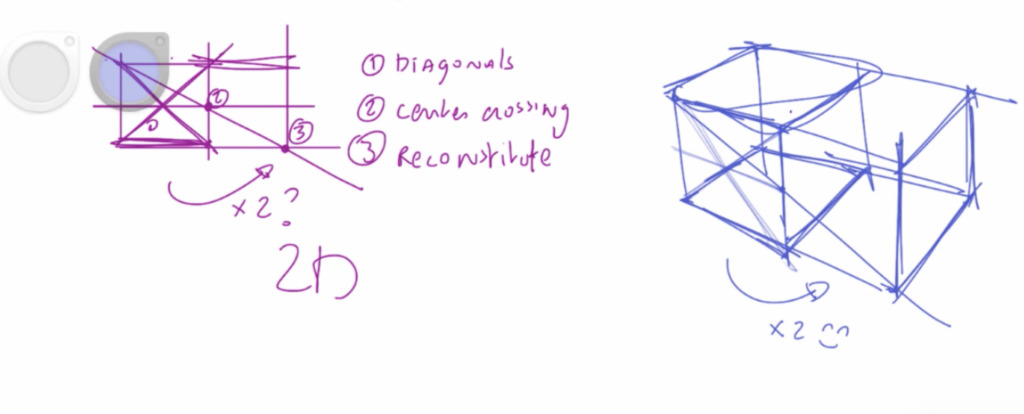 How to draw a d cube in perspective with the cube mania challenge part d to d