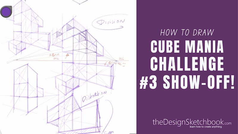How to draw cube mania challenge 3 show-off professional level