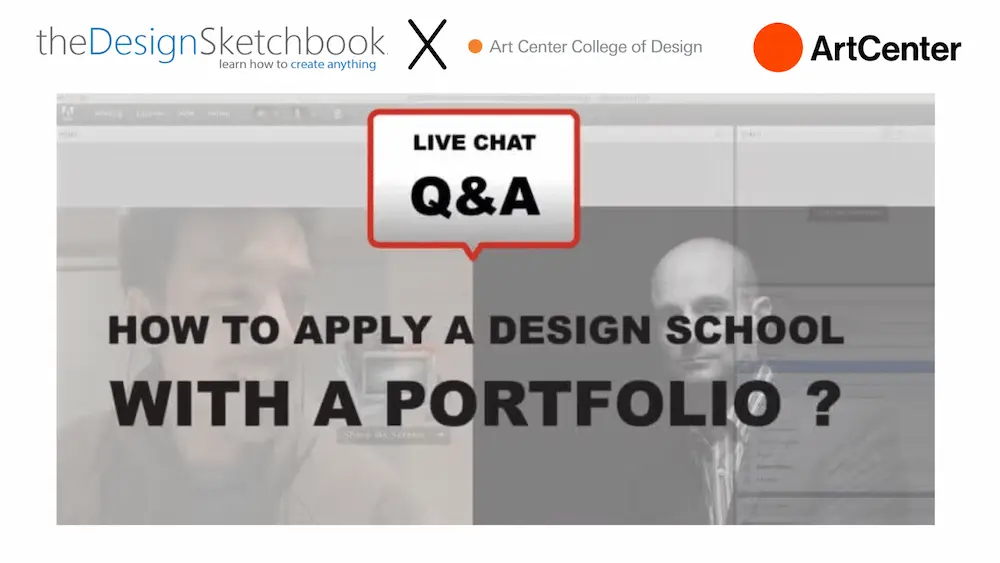 How to Create a Winning Portfolio ART CENTER COLLEGE OF DESIGN by David Salow and The Design Sketchbook Chou-Tac