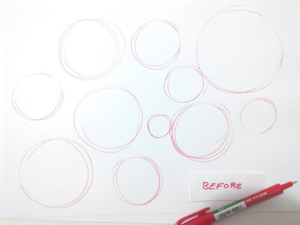 How to draw perfect circle the design sketchbook