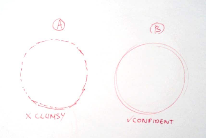 TIP 39 | The Elbow Trick: How to Make a Perfect Circle – ️THE DESIGN