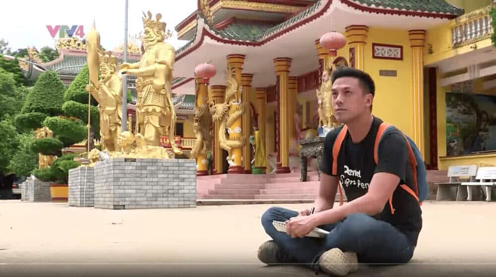 Vietnam discovery VTV4 Binh Duong province Chou-Tac the design sketchbook travel sketchbook bf