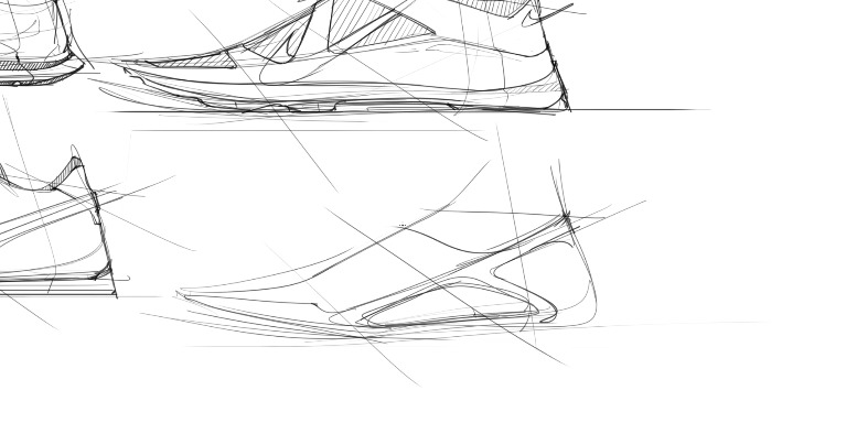 sneaker design Sketching Tip 16 Twist the design inconic reference