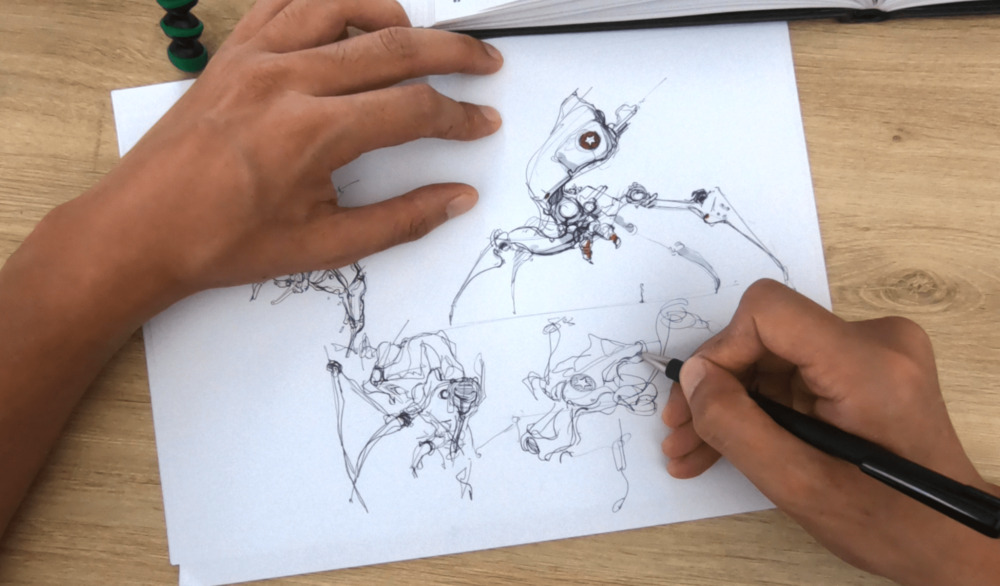 Drawing-with-ARTBOOKS-CHALLENGE-1-Artbook-by-Darren-Quach-Concept-art-d